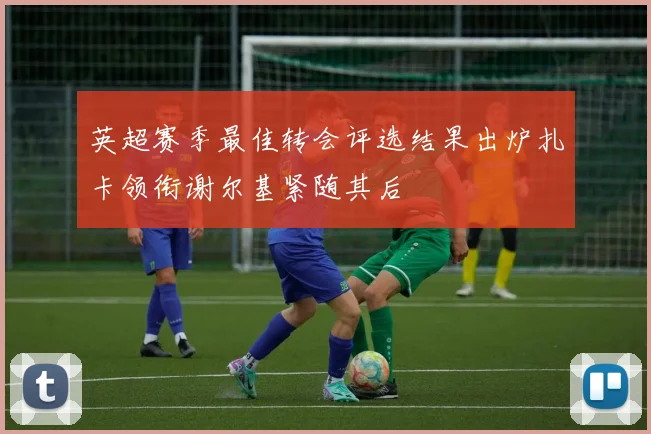 英超赛季最佳转会评选结果出炉扎卡领衔谢尔基紧随其后